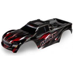 Traxxas karosérie červená Maxx rozvor 352mm