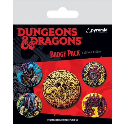 Pyramid International Sada placek Dungeons & Dragons Beastly