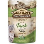 Carnilove Cat Pouch Duck Enriched & Catnip 85 g – Zbozi.Blesk.cz