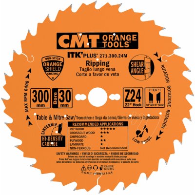 CMT ITK Ultra tenký kotouč univerzální 168x1,8 d20 Z28 HW 271.168.28H – Zboží Dáma