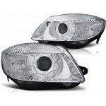 Přední světla Škoda Fabia/Roomster 07-10 - chrom – Sleviste.cz