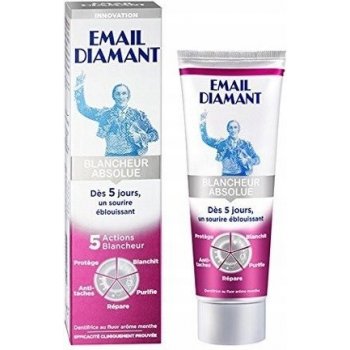 Email Diamant Blancheur Absolute intenzivní bělicí zubní pasta (Absolute Whitening in 5 Days) 75 ml