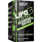 Nutrex Lipo 6 Black Cleanse&Detox 60 kapslí – Zbozi.Blesk.cz