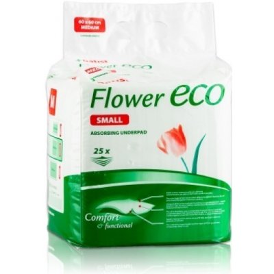 Absorpční podložka pod pacienta Flower ECO 60 x 60 cm 25 ks – Zboží Dáma