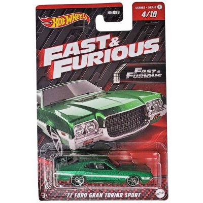 Mattel Hot Weels Fast and Furious 72 Ford Gran Torino Sport