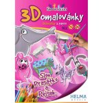 3D omalovánky Slon prasátko pes A4 138467 – Hledejceny.cz