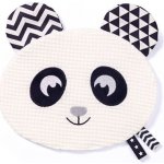 Little Big Friends: plyšový mazlíček přítulníček chrastítko PANDA – Zboží Dáma