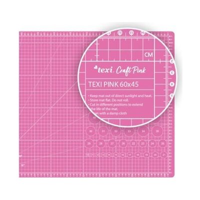 Řezací podložka TEXI PINK (5 vrstvá) velikost 60 x 45 cm – Zboží Dáma