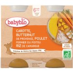 Babybio Mrkev s máslovou dýni kuřetem a rýži 2 x 200 g – Zboží Dáma