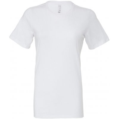 Bella Canvas Relaxed Jersey bílé – Zboží Mobilmania