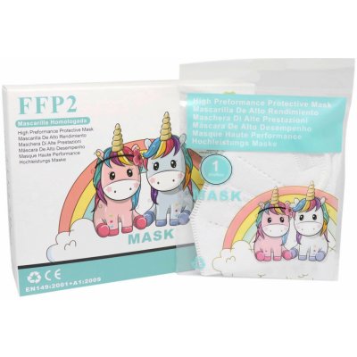 MVT OY-01 dětský bílý respirátor FFP2 10 ks – HobbyKompas.cz