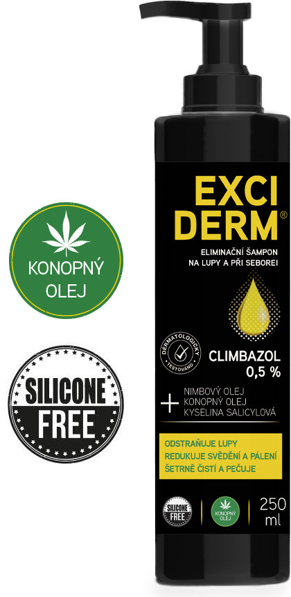 Exciderm® Seborrhea Shampoo šampon na lupy a při seborei 250 ml