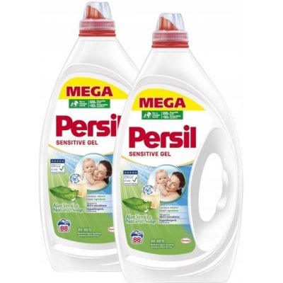 Persil Sensitive gel 2 x 3,96 l 176 PD – Zbozi.Blesk.cz