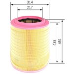 Vzduchový filtr BOSCH F 026 400 080 – Hledejceny.cz