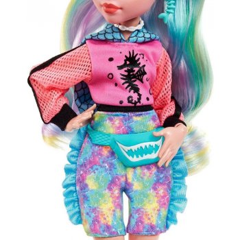 Mattel Monster High Lagoona Blue Doll With Colorful Streaked Hair And Pet Piranha