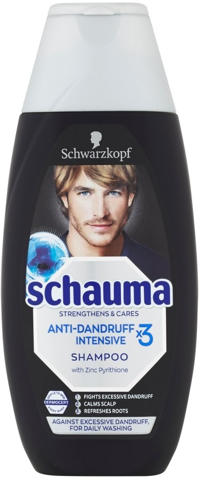 Schauma Anti-Dandruff x3 Intensive Men šampon 400 ml