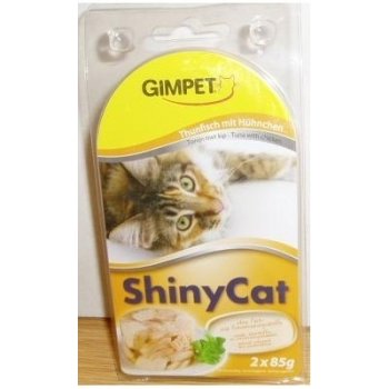 Gimpet ShinyCat tuňák & kuře 2 x 85 g