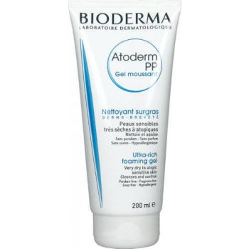 Bioderma čistící gel pro suchou pleť Atoderm PP Ultra Rich Foaming Gel 200 ml