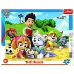 Trefl deskové Paw Patrol/Tlapková patrola na stopě 25 dílků – Sleviste.cz