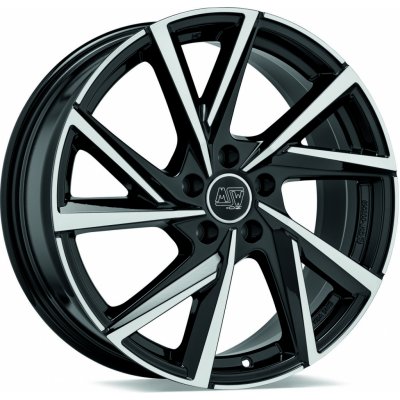 MSW 80 6,5x16 5x112 ET41 gloss black polished – Hledejceny.cz