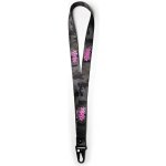 Šňůrka na krk PITCHA LOGO long camo/pink – Hledejceny.cz