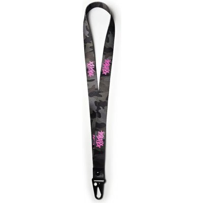 Šňůrka na krk PITCHA LOGO long camo/pink – Hledejceny.cz