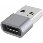 Aluminium USB C female - USB2.0 A Male adaptér – Hledejceny.cz
