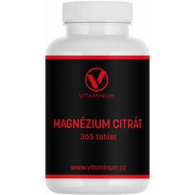 Vitaminum Magnésium Citrát 600 mg - 365 tablet – Hledejceny.cz