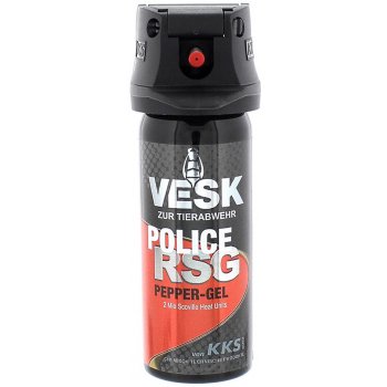 KKS Pepřový sprej Police RSG 50 ml Dle typu Gel