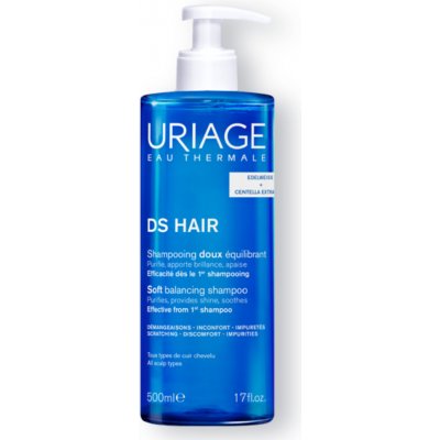 Uriage DS Hair Balancing Shampoo jemný zklidňující šampon 500 ml – Zboží Dáma
