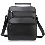 Paolo Peruzzi pánská kožená brašna přes rameno do práce černá – Zbozi.Blesk.cz