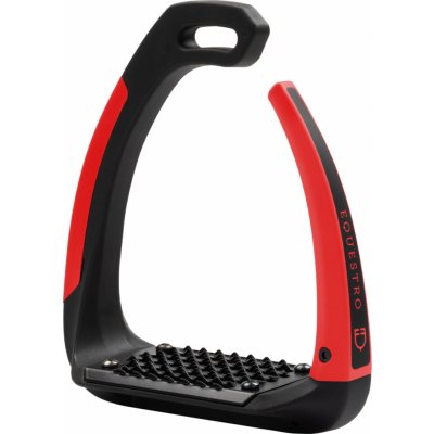 EQUESTRO Třmeny bezpečnostní Supernova EQUESTRO poppy red 12,5 cm – Zboží Dáma