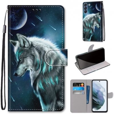 Pouzdro Trendy Cross case Noční vlk – Samsung Galaxy S21 FE – Zboží Mobilmania