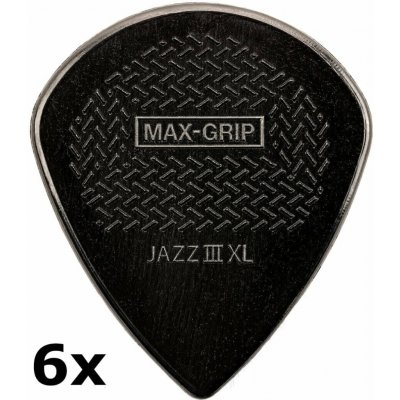 Dunlop 581PXLS Max Grip Jazz III XL Stiffo 1.38 Player Pack Trsátko – Zboží Mobilmania