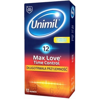 Unimil Max Love Time Control 12 ks – Zboží Dáma