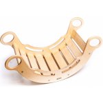 Montessori duhová houpačka 5in1 natural bezbarvý lak – Zboží Dáma