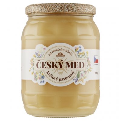 Medokomerc Český med květový pastovaný 900 g – Zboží Dáma