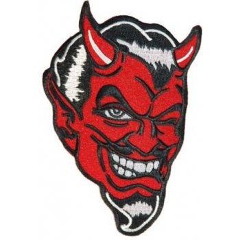 Moto nášivka Devil 12 cm x 8 cm