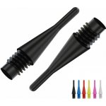 Bull's Longlife Short soft hroty 6mm(2BA) 100 ks černá – Zboží Mobilmania