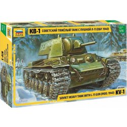 Zvezda Model Kit tank 3624 KV1 mod. 1940 1:35