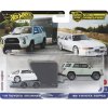 Auta, bagry, technika Hot Wheels Premium Car Culture Team Transport 18 Toyota 4runner a 89 Toyota Supra