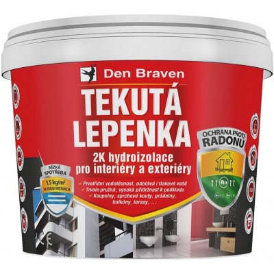 Den Braven Tekutá lepenka 2K, 7 kg CH0274 – Zboží Mobilmania