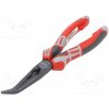 Kleště kulaté NWS 141-69-205 Pliers; curved,telephone; 205mm; Cut: with side face