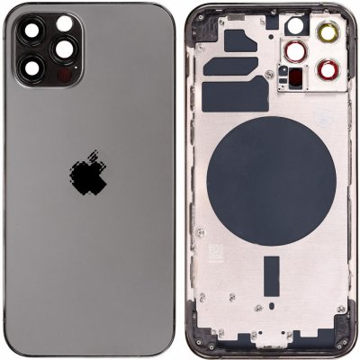 Kryt Apple iPhone 12 Pro Zadný Housing černý – Zboží Mobilmania