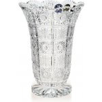 Bohemia Crystal broušená skleněná váza 80838/205mm. Bohatý brus klasik. – Hledejceny.cz