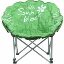 Cattara Židle kempingová skládací FLOWERS zelená