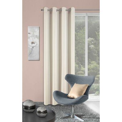 HOTOVÝ ZÁVĚS EMA 140X250 CM KRÉMOVÁ – Hledejceny.cz