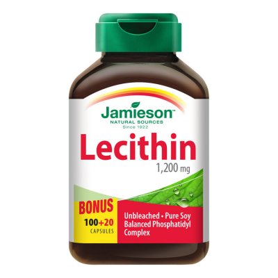 Jamieson Lecitin 1200 mg 120 kapslí – Hledejceny.cz