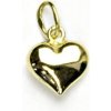 Přívěsky Čištín Zlatý přívěsek,srdce, žluté zlato P 822
