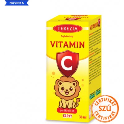 TEREZIA Vitamin C kapky 30 ml (770 kapek) – Hledejceny.cz
